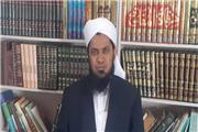 امام جمعه اهل سنت فهرج: سکاندار انقلاب اسلامی با برخی حکام خودفروخته عرب فرق می‌کند/ مکتب حاج‌قاسم درس فراموش‌نشدنی به دشمن خواهد داد