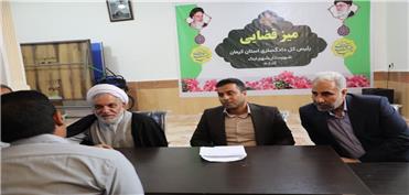 بازدید رئیس کل دادگستری کرمان از زندان شهربابک