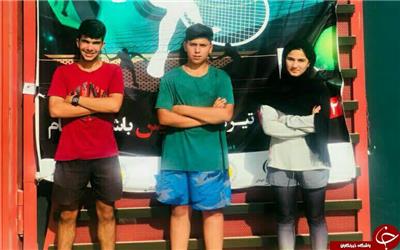 شگفتی کرمانی‌ها در رقابت‌های تنیس رده‌های سنی