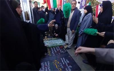 سردار قاآنی به مقام شامخ سپهبد شهید سلیمانی ادای احترام کرد