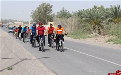 برگزاری همایش دوچرخه سواری در نرماشیر