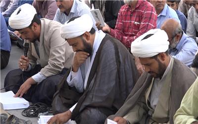 گزارش تصویری از برگزاری دعای عرفه در فهرج