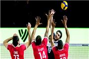 والیبال ایران بازهم سقوط کرد + جدول