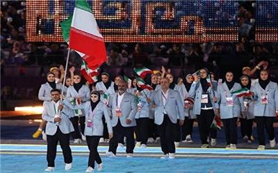 کاروان ایران با 54 مدال و کسب رتبه هفتم به کار خود پایان داد