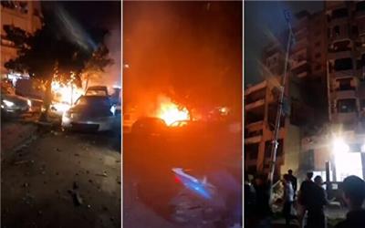 شهادت 6 نفر در حمله پهپادی اسرائیل به جنوب بیروت