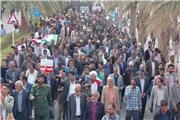 حماسه حضور مردم فهرج در راهپیمایی 22 بهمن+عکس