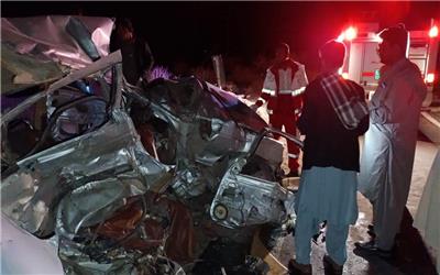 تصادف در جنوب کرمان سه کشته و یک مصدوم برجا گذاشت